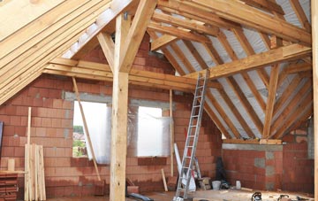 Barton In The Beans attic trusses
